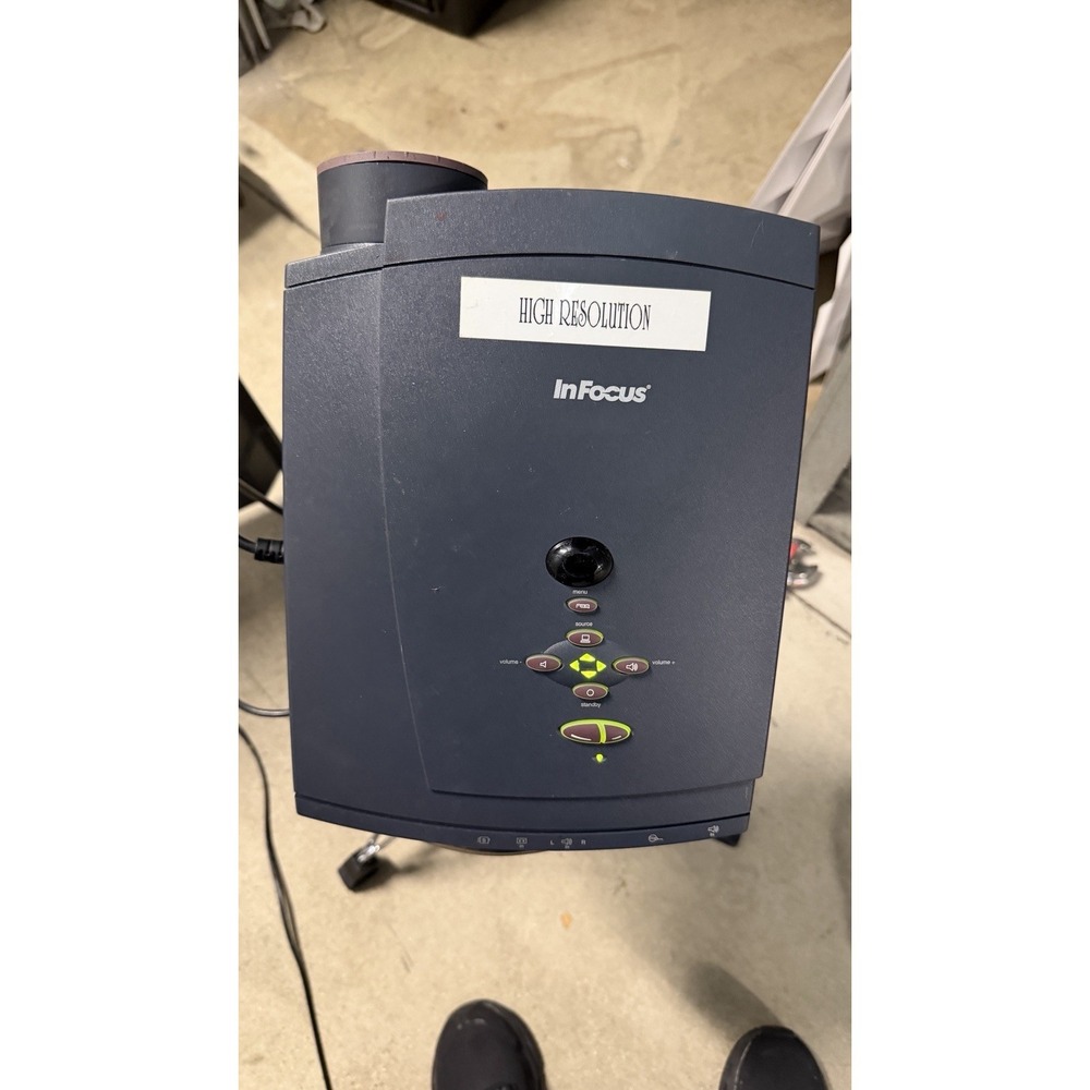 InFocus LP435Z Projector High Resolution Tested Working - Picture 3 of 11